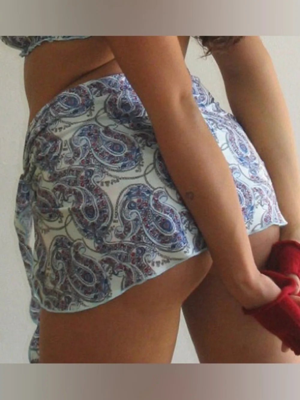 RARE FRANKIE’S BIKINIS Paraiso Shine Wrap Sarong in Paradiso Paisley